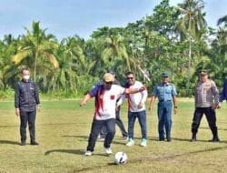 Wabup Batubara Buka Turnamen Sepakbola Forum Pemuda Pemudi Kuala Tanjung Cup 2022