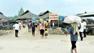 Pemindahan Pasar Komoditi Sidikalang ke Sitinjo Berjalan Lancar