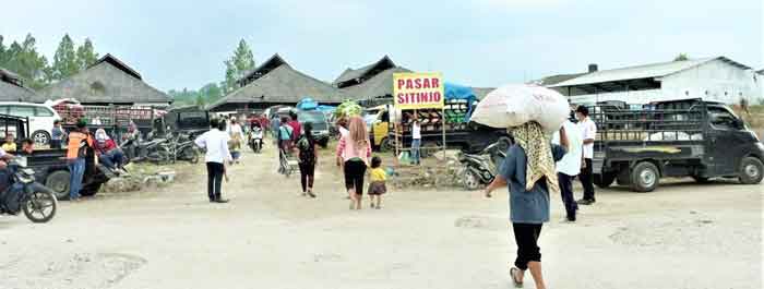 Pemindahan Pasar Komoditi Sidikalang ke Sitinjo Berjalan Lancar