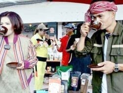 Pemkab dan PKK Dairi Ngopi Bareng Bersama Osen Hutasoit di Gednas Sidikalang