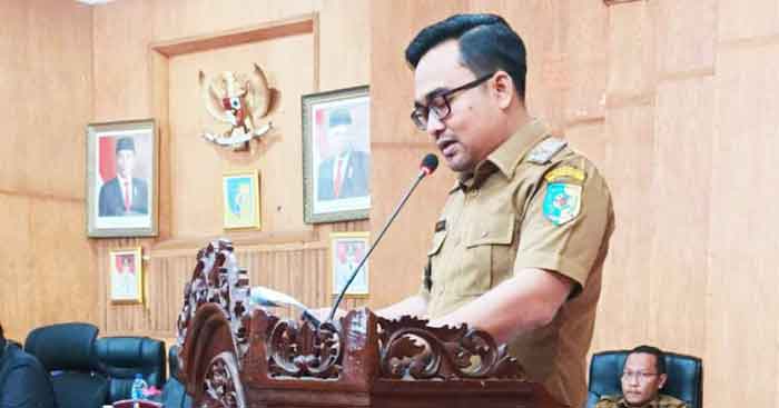 Plh Bupati Batubara Sampaikan Nota KUA-PPAS RAPBD 2023