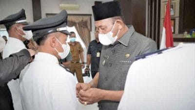 Plt Bupati Langkat Lantik 10 Pejabat Eselon II, III dan IV