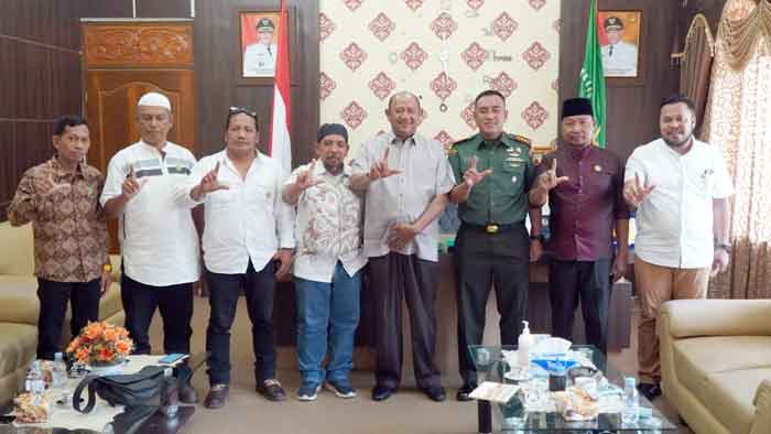 Plt Bupati Langkat Terima Audiensi BKM Masjid Raya Pangkalan Susu dan Talitakum