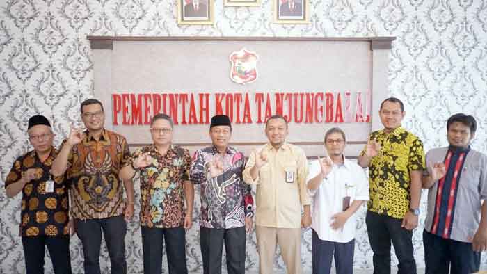 Plt Wali Kota H Waris Tholib Terima Audiensi KPPN Tanjungbalai