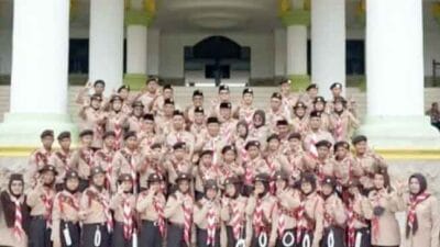 Plt Wali Kota Lepas Kontingen Pramuka Tanjungbalai Ikuti Jamda-Kemsama