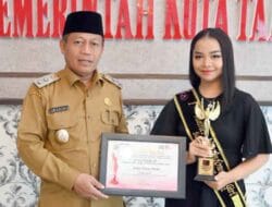 H Waris Tholib Terima Kunjungan Runner-up 1 Indonesia’s Girl Sumut 2022
