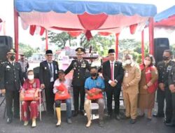 Polres Batubara Bersama Pemerintah dan Unsur Forkompinda Ikuti Upacara Perayaan HUT ke-76  Bhayangkara