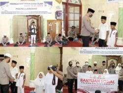 Polres Langkat Peringati Tahun Baru Islam 1 Muharam 1444 H