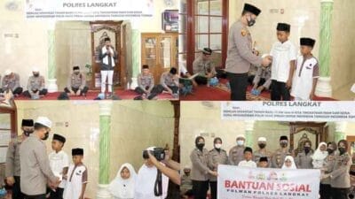 Polres Langkat Peringati Tahun Baru Islam 1 Muharam 1444 H