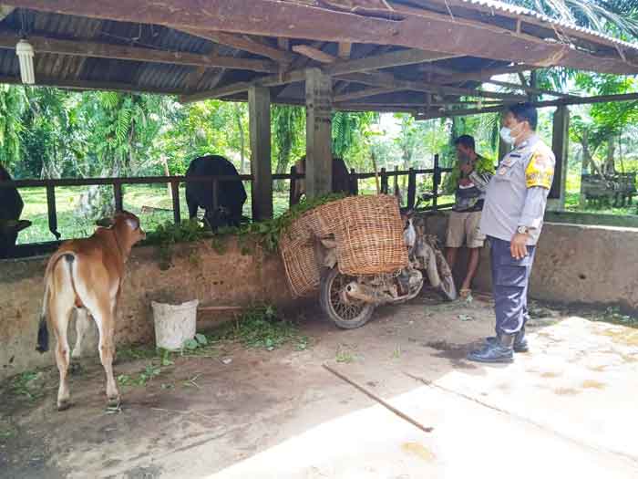 Polres Langkat Lakukan Penyemprotan Disinfektan di 15 Kecamatan