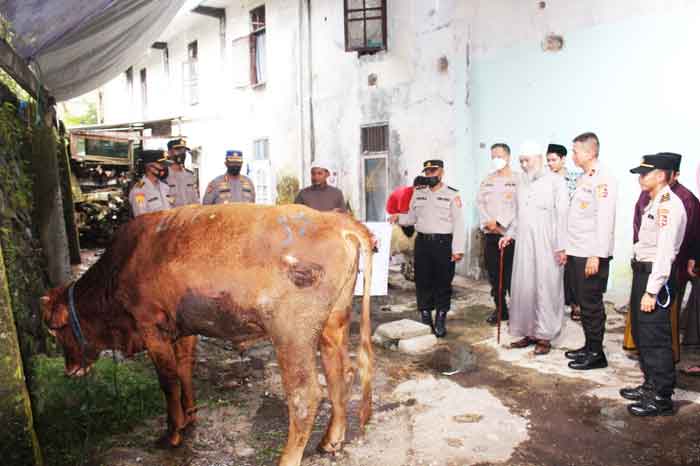 Setukpa Lemdiklat Polri Salurkan Hewan Kurban ke Beberapa Yayasan dan Pesantren