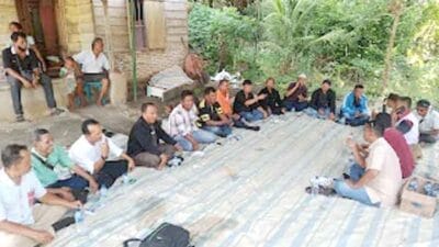 Tim Bravo 5 Kabupaten Batubara Melayat ke Rumah Duka Kermina Ria Manik