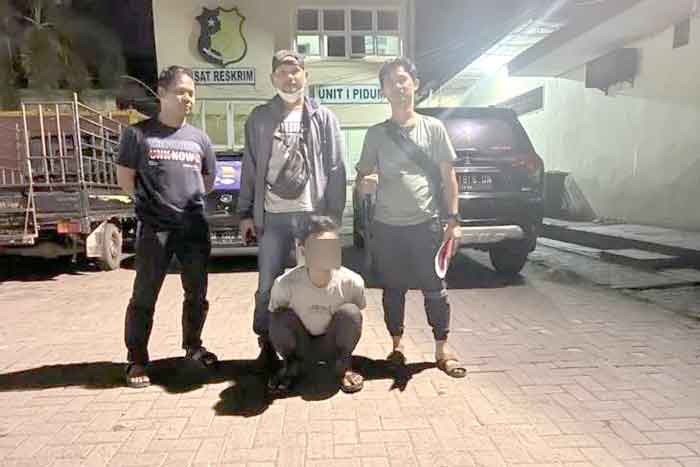 Satreskrim Polres Langkat Ciduk Pelaku Penggelapan Sepedamotor