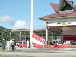 Bupati Pakpak Bharat Pimpin Upacara Peringatan Detik-Detik Proklamasi