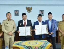 Bupati Dairi Dan DPRD Tandatangani Nota Kesepakatan Bersama KUA PPAS Tahun Anggaran 2023