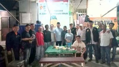 Dedy Aksyari Nasution ST Silatuhrami Keseduluran Bersama Pengurus DPAC Pendawa Medan Denai
