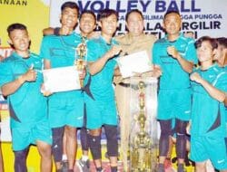 Desa Lae Ambat Juara Bola Voli Piala Bupati Dairi