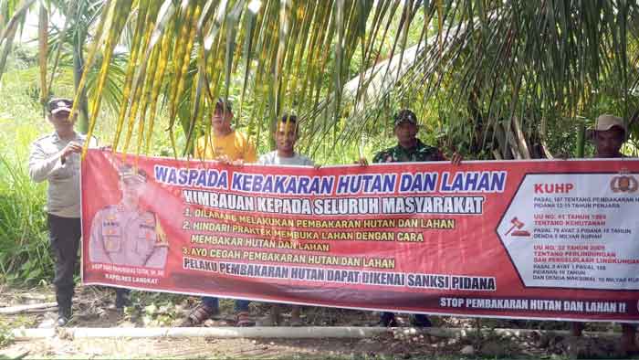 Giat Sambang dan Sosialisasi Bhabinkamtibmas Polsek Salapian