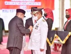 Gubsu Lantik Waris Tholib Jadi Wali Kota Tanjungbalai