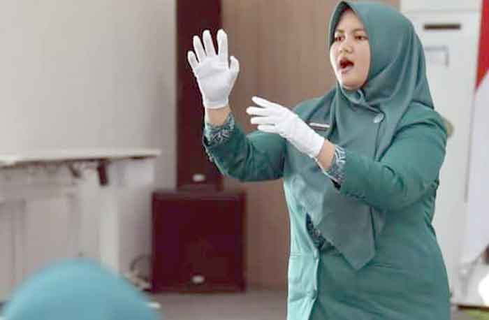 Kader TP-PKK Batubara Bersaing Lomba Dirigen