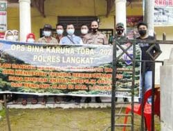 Kanit Binmas Polsek Kuala Laksanakan Sosialisasi Tentang Karhutla