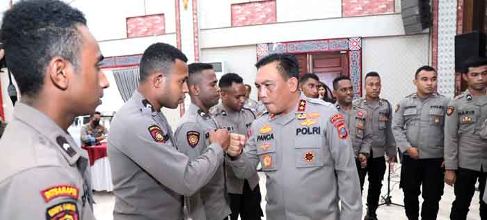 Kapolda Sumut Lepas 30 Bintara Noken Kembali ke Papua