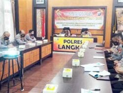 Kapolres Langkat Pimpin Pembukaan “Lat Pra OPS Kepolisian Wilayah Bina Karuna Toba 2022”