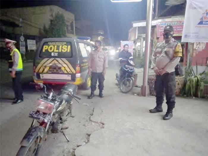 Kegiatan Patroli Blue Lights Polsek Salapian