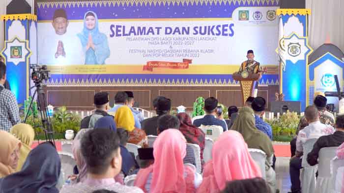 LASQI Langkat Dilantik, Ini Harapan Syah Afandin