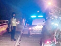 Personel Polsek Tanjung Pura Laksanakan Giat Patroli BLUE LIGHTS
