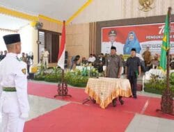 Plt Bupati Langkat Kukuhkan 58 Anggota Paskibraka