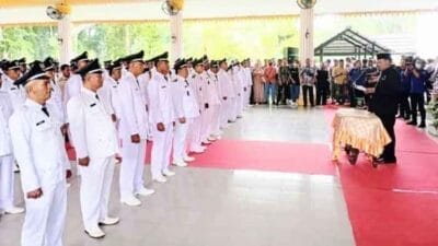 Plt Bupati Langkat Lantik 164 Kepala Desa