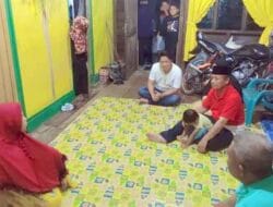 Plt Wali Kota Tanjungbalai Jenguk Anak Warga Sakit