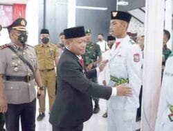 Plt Walikota Tanjungbalai Kukuhkan 30 Paskibra