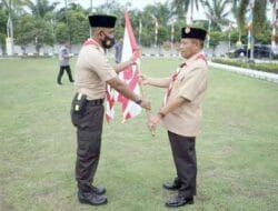 Plt Walikota Tanjungbalai Lepas Kontingen Jamnas Ke-XI Cibubur