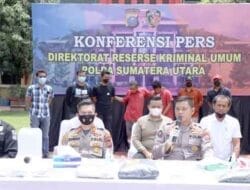 Poldasu Bekuk Pelaku Pembunuhan dan Perampokan Lintas Provinsi