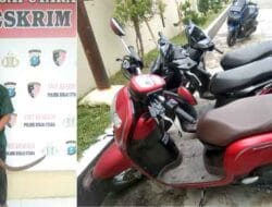Polres Binjai Bekuk Geng Motor Bawa Senjata Tajam