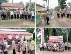 Polres Langkat Laksanakan Giat Penilaian Pos Sat Kamling