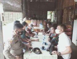 Polsek Salapian Laksanakan Penggalangan dan Monitoring Ormas/OKP di Wilkum Salapian