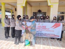 Polwan Langkat Gelar Bhakti Religi