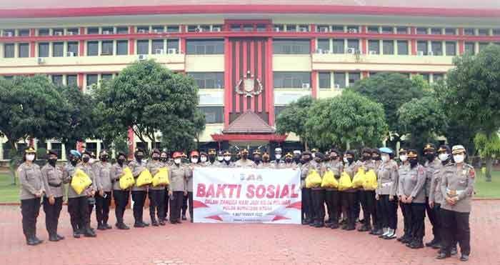 Polwan Poldasu Laksanakan Kegiatan Bakti Sosial
