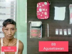 Residivis Pelaku Tindak Pidana Penyalahgunaan Narkotika Jenis Shabu Diamankan Sat Res Narkoba Polres Langkat