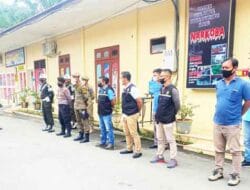 Team Gabungan Satres Narkoba Polres Langkat Gerebek Kampung Narkoba di Kecamatan Secanggang