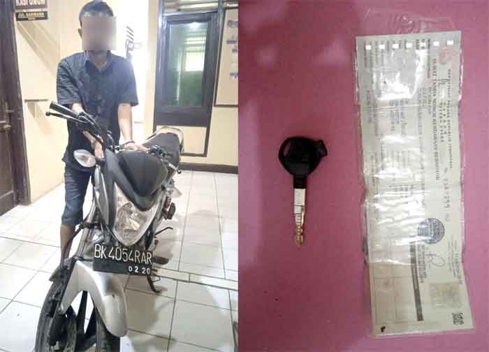 Unit Reskrim Polsek Salapian Ungkap dan Ringkus Pelaku Curanmor