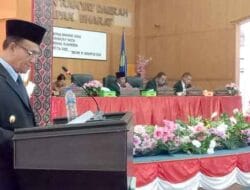 Wakil Bupati Pakpak Bharat Sampaikan Pidato Nota Jawaban LKPJ 2021