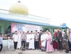 Plt Walikota Tanjungbalai Letakan Batu Pertama Pengembangan Masjid As Salim Singguan