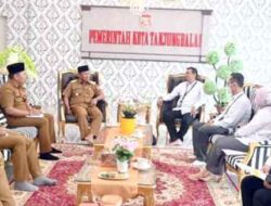 Walikota Tanjungbalai Terima Audiensi KPP Pratama Kisaran