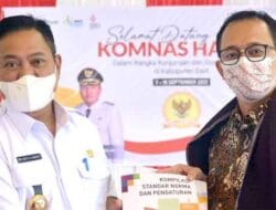 Bupati Eddy Berutu Sambut Kunker Komnas HAM