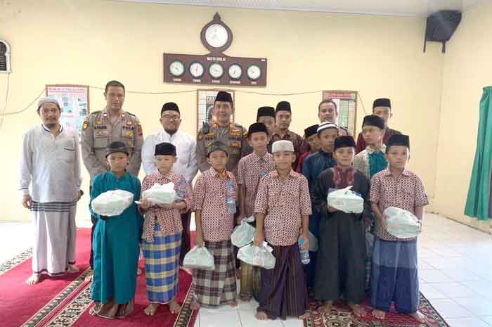 Samapta Polrestabes Medan Gelar Jumat Barokah