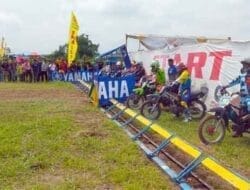 Monitoring dan Pengamanan Unit IK Polsek Secanggang Kegiatan Gestrek Motocross